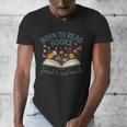 Born To Read Books Forced To Read Emails Men's V-Neck T-Shirt
