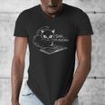 Cat Shh I'm Reading Book Reader Men's V-Neck T-Shirt Cat Shh I'm Reading Book Reader Men's V-Neck T-Shirt