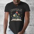 Chapter 65th Birthday Bookworm 65 Years Old For Book Lovers Men's V-Neck T-Shirt Chapter 65th Birthday Bookworm 65 Years Old For Book Lovers Men's V-Neck T-Shirt