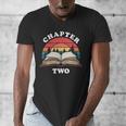 Chapter Two Book Reading 2nd Birthday 2 Year Old Men's V-Neck T-Shirt