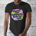 Chasing That Scholastic Book Fair High Book Lovers Men's V-Neck T-Shirt