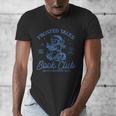 Christmas Snowman Frosted Tales Book Club Men's V-Neck T-Shirt