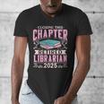 Closing This Chapter Retired Librarian 2025 Book Retirement Men's V-Neck T-Shirt Closing This Chapter Retired Librarian 2025 Book Retirement Men's V-Neck T-Shirt
