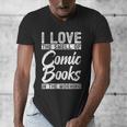 Comic Book Men's V-Neck T-Shirt Comic Book Men's V-Neck T-Shirt
