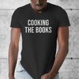 Cooking The Books Men's V-Neck T-Shirt
