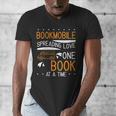 Cool Bookmobile Librarian Spreading Love One Book At A Time Men's V-Neck T-Shirt Cool Bookmobile Librarian Spreading Love One Book At A Time Men's V-Neck T-Shirt