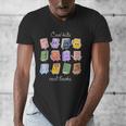 Cool Kids Read Books School Librarian Reading Teacher Men's V-Neck T-Shirt Cool Kids Read Books School Librarian Reading Teacher Men's V-Neck T-Shirt