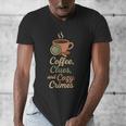 Cozy Crime Club Mystery Reader Bookish Sleuth Men's V-Neck T-Shirt Cozy Crime Club Mystery Reader Bookish Sleuth Men's V-Neck T-Shirt