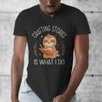 Crafting Stories Is What I Do Reading Writing Book Author Men's V-Neck T-Shirt