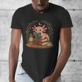 Cute Axolotl Reading Books Cozy Bookworm Men's V-Neck T-Shirt Cute Axolotl Reading Books Cozy Bookworm Men's V-Neck T-Shirt