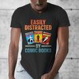 Cute Comic Book For Men Women Comic Book Collector Men's V-Neck T-Shirt