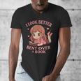 Cute Reading Outfit Book Lover Tee For Women Who Read Men's V-Neck T-Shirt