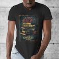 Dark Romance Reader Vintage Floral Book Lover Men's V-Neck T-Shirt Dark Romance Reader Vintage Floral Book Lover Men's V-Neck T-Shirt