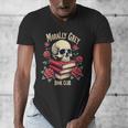 Dark Romance Romantasy Smutty Book Lover Morally Grey Merch Men's V-Neck T-Shirt Dark Romance Romantasy Smutty Book Lover Morally Grey Merch Men's V-Neck T-Shirt