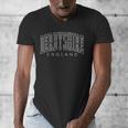Derbyshire England Literature Barely Tolerable Book Quote Men's V-Neck T-Shirt
