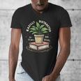 Easily Distracted By Plants And Books Men's V-Neck T-Shirt Easily Distracted By Plants And Books Men's V-Neck T-Shirt