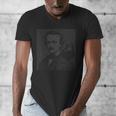 Edgar Allen Poe & Raven Reading Bookworm Reader Men's V-Neck T-Shirt Edgar Allen Poe & Raven Reading Bookworm Reader Men's V-Neck T-Shirt