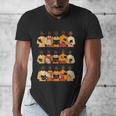 Educated Afro Women Girl Reading Book Future HBCU Grad Men's V-Neck T-Shirt