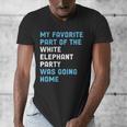 Elephant Party For Introvert Going Men's V-Neck T-Shirt