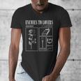 Enemies To Lovers Morally Grey Book Lover Romantasy Bookish Men's V-Neck T-Shirt