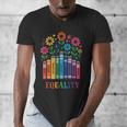 Equality Love Peace Compassion Books Protest Women Girls Kid Men's V-Neck T-Shirt Equality Love Peace Compassion Books Protest Women Girls Kid Men's V-Neck T-Shirt
