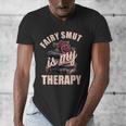 Fairy Smut Is My Therapy Romantasy Spicy Books Faerie Tales Men's V-Neck T-Shirt Fairy Smut Is My Therapy Romantasy Spicy Books Faerie Tales Men's V-Neck T-Shirt