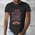 I Fall For The Characters WCrowns Fantasy Book Lover Tee Men's V-Neck T-Shirt I Fall For The Characters WCrowns Fantasy Book Lover Tee Men's V-Neck T-Shirt