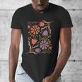 Floral Pride & Prejudice Barely Tolerable Book Lover Bookish Men's V-Neck T-Shirt Floral Pride & Prejudice Barely Tolerable Book Lover Bookish Men's V-Neck T-Shirt