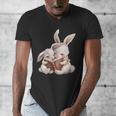Funny Book Reading Quote For Women And Girls Rabbits Men's V-Neck T-Shirt Funny Book Reading Quote For Women And Girls Rabbits Men's V-Neck T-Shirt