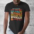 The Girl With The Books Became The Woman Writing Them Men's V-Neck T-Shirt