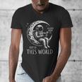 A Good Book Is Out Of This World Kids Reading Imagination Men's V-Neck T-Shirt A Good Book Is Out Of This World Kids Reading Imagination Men's V-Neck T-Shirt