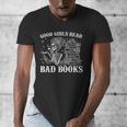 Good Girls Read Bad Books Reader Dark Romance Men's V-Neck T-Shirt Good Girls Read Bad Books Reader Dark Romance Men's V-Neck T-Shirt