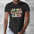 Groovy In My Reading Era Read Book Reader Reading Men's V-Neck T-Shirt Groovy In My Reading Era Read Book Reader Reading Men's V-Neck T-Shirt