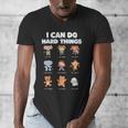 I Can Do Hard Things Children's Book Characters Men's V-Neck T-Shirt