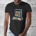Holy Book Costume For Jesus And Bible Lovers Men's V-Neck T-Shirt Holy Book Costume For Jesus And Bible Lovers Men's V-Neck T-Shirt