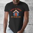 Home Is Where My Books Are Men's V-Neck T-Shirt Home Is Where My Books Are Men's V-Neck T-Shirt