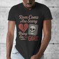 Horror Book Club Creepy Reader Gothic Fiction Thriller Fan Men's V-Neck T-Shirt Horror Book Club Creepy Reader Gothic Fiction Thriller Fan Men's V-Neck T-Shirt