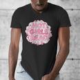 Hot Girls Read Pink Aesthetic Book Lover Reading Men's V-Neck T-Shirt