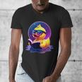 Humor Rubber Duck Reading Book Men's V-Neck T-Shirt Humor Rubber Duck Reading Book Men's V-Neck T-Shirt