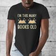 I'm This Many Books Old Read Book 2nd Birthday 2 Years Old Men's V-Neck T-Shirt I'm This Many Books Old Read Book 2nd Birthday 2 Years Old Men's V-Neck T-Shirt