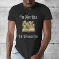 I'm Not Old Women Shirt Vintage Chic Floral Book Men's V-Neck T-Shirt I'm Not Old Women Shirt Vintage Chic Floral Book Men's V-Neck T-Shirt