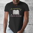 I'm In A Really Good Place Right Now In My Book Men's V-Neck T-Shirt I'm In A Really Good Place Right Now In My Book Men's V-Neck T-Shirt
