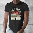 Independent Bookstore Fans Shop Local Literary Community Men's V-Neck T-Shirt Independent Bookstore Fans Shop Local Literary Community Men's V-Neck T-Shirt