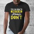 Introvert Tips On How To Talk To Me Please Don't Antisocial Men's V-Neck T-Shirt