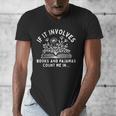 If It Involves Books And Pajamas Count Me In Reading Bedtime Men's V-Neck T-Shirt If It Involves Books And Pajamas Count Me In Reading Bedtime Men's V-Neck T-Shirt