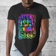 Its A Good Day To Read Book Kids Boys Girls Reading Graphic Men's V-Neck T-Shirt Its A Good Day To Read Book Kids Boys Girls Reading Graphic Men's V-Neck T-Shirt