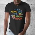 It's a Good Day To Read A Book Lovers Men Women Kids Men's V-Neck T-Shirt