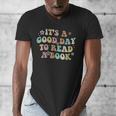 It's A Good Day To Read A Book Reading Librarian Teacher Kid Men's V-Neck T-Shirt