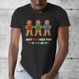 Just Booked For The Holidays Gingerbread Men's V-Neck T-Shirt