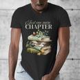 Just One More Chapter Book Lover Men's V-Neck T-Shirt